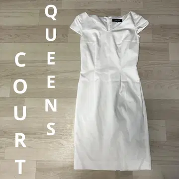 QUEENS COURT 화이트 원피스 사이즈 2 포멀