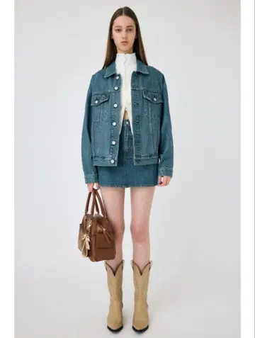 moussy TINTED DENIM 미니 스커트 택 포함 미사용 새상품