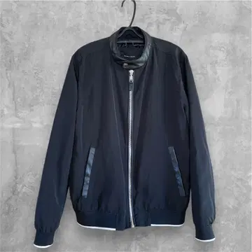 자라 나일론 자켓 라이더 블랙 M 당일 발송