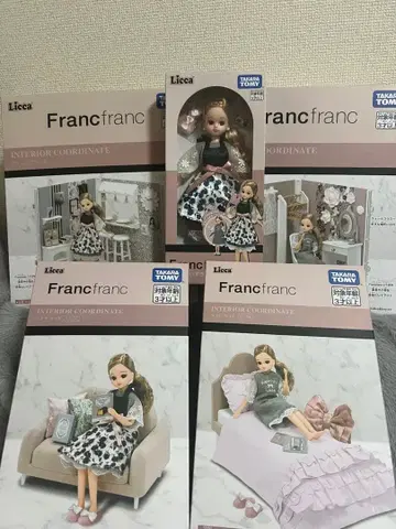 [ 새상품 ] 리카짱 Francfranc 콜라보 5종 세트