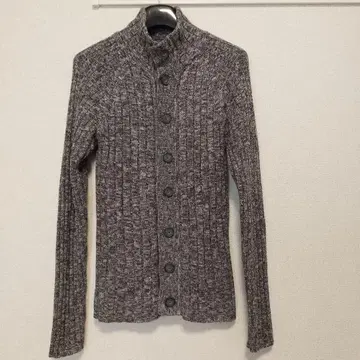 ASM 아틀리에 하이넥 가디건 리브 사이즈 50