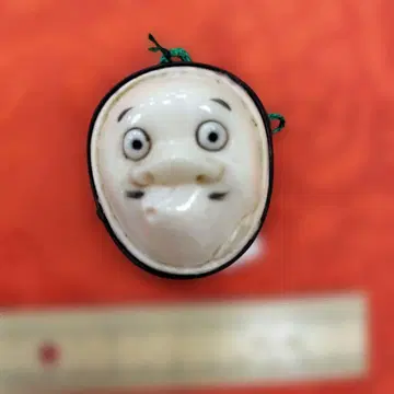 오비 고정 띠 히옾코 얼굴 모양 장식품