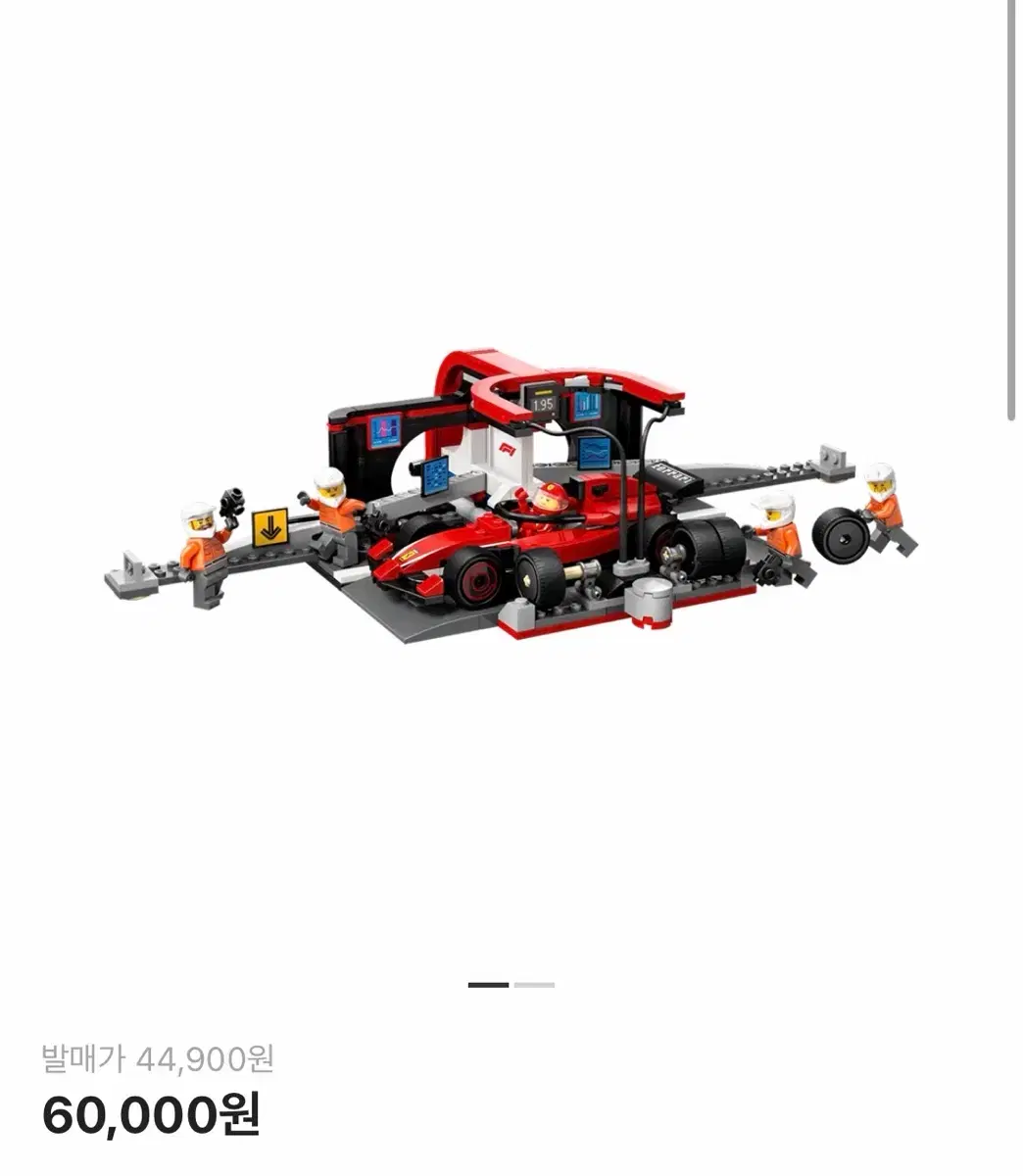 Lego City 60443 F1 Ferrari Pit Stop