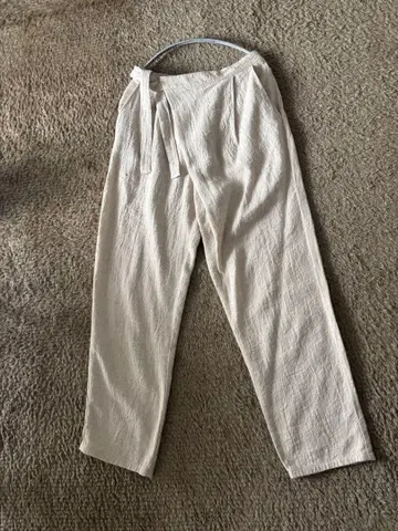 린넨울 랩 팬츠 시로