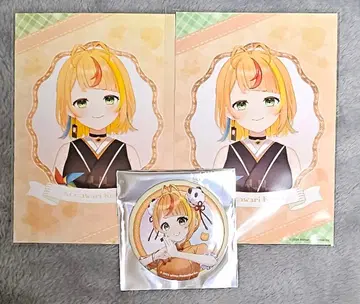 밀리프로 코마이 코마 브로마이드와 캔뱃지 세트