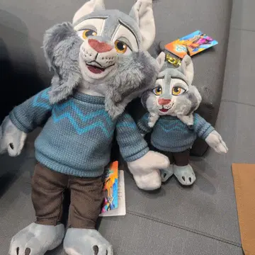 파우버트 봉제 인형 키체인 세트 디즈니 스토어