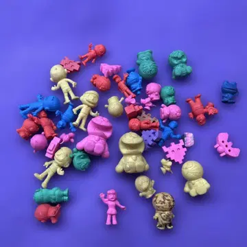 도라에몽 근육맨 지우개 레트로