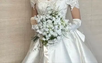 웨딩 부케, 부토니에 (스위트피)