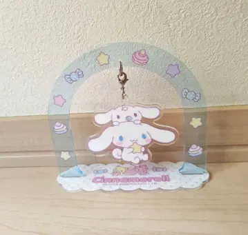 시나모롤 아크릴 스탠드 무지개 아치형