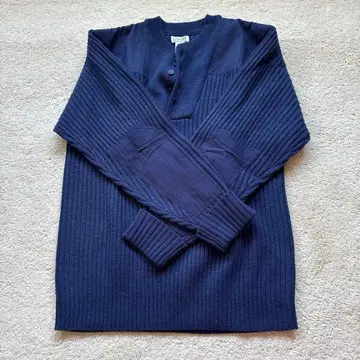 L.L.Bean 네이비 리브 편직 스웨터 XXL-REG