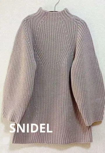 [컨디션 최상] SNIDEL 니트 원피스 해밀턴 울