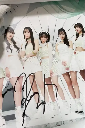 Juice=Juice 단하라 루루 친필 사인 포스터