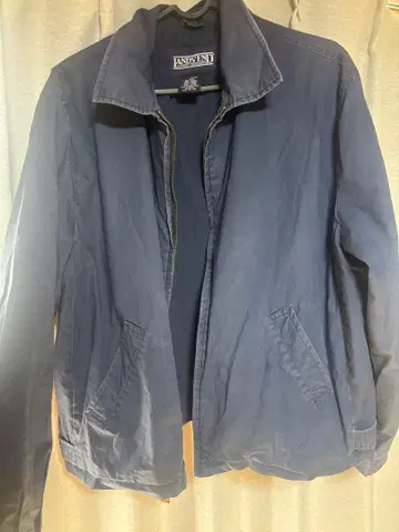 랜즈 엔드 네이비 스윙탑