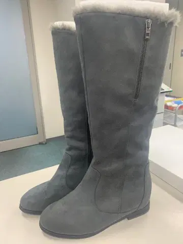 cava cava 퍼 롱 부츠 24.5cm