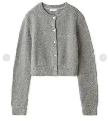 FRAY I.D 스팽글 라메 페더 가디건
