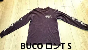 Buco 긴팔 티셔츠 롱 T S 리얼 맥코이 퍼플