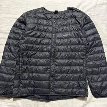 mont-bell M 블랙 다운 자켓 이너다운