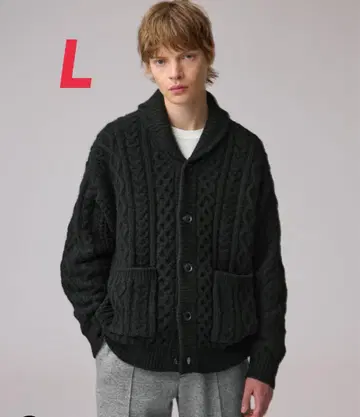 케이블 숄 가디건 ENGINEERED GARMENTS GU L