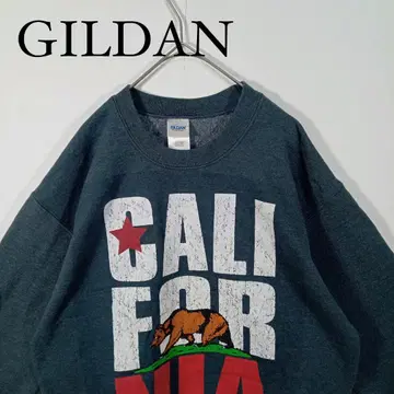GILDAN CALIFORNIA 맨투맨 트레이닝복 프린트 M