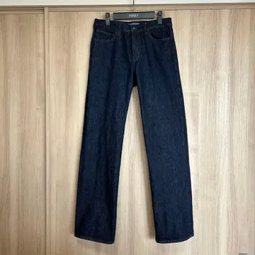 UNIQLO JW 앤더슨 스트레이트 청바지 긴 길이 69 NAVY 25