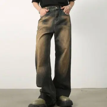 [ 품절 모델 ] 레서카 Ressaca 와이드 데님 루즈 빈티지