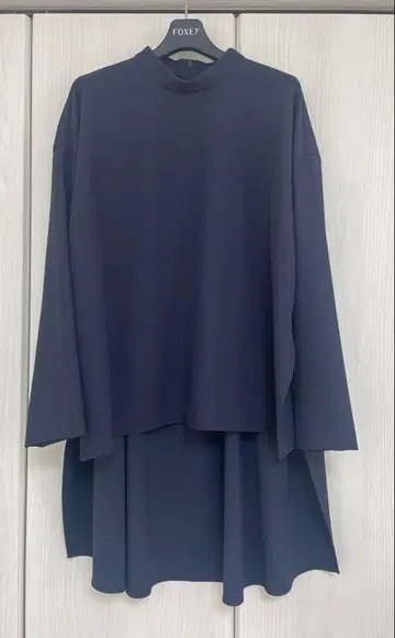 루피 2WAY 트윌 롱 슬리브 블라우스