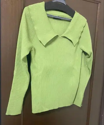 스콧 클럽 계열 아가 aga 긴팔 니트 M 사이즈