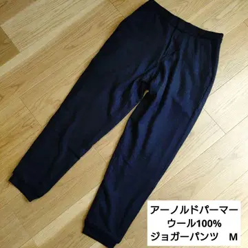 [ 시착만 한 상품 ] 아놀드 파머 블랙 컬러 울 조거 팬츠 M 사이즈
