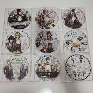 AMNESIA 드라마 CD 9장 세트