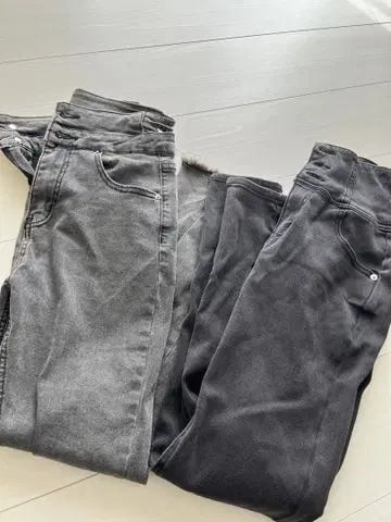 GRL 블랙 스키니 2세트