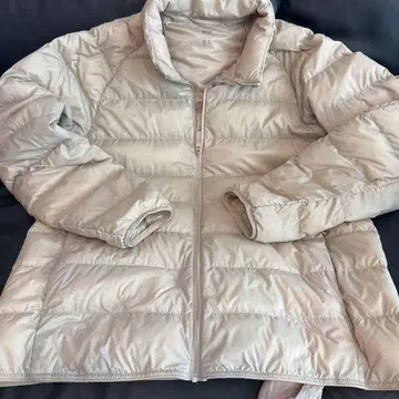 울트라 라이트 다운 베이지 3D 컷 남성용 XL