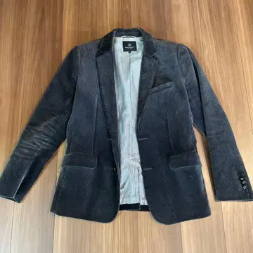 BEAUTY & YOUTH 다크 그레이 코듀로이 자켓 L