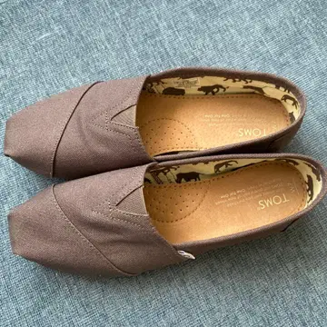 TOMS 슬립온 에스파드리유 w7 그레이