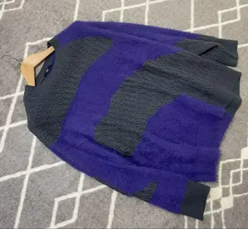 [컨디션 최상] HARE 하이쇼쿠 샤기 니트 풀오버 FREE 사이즈