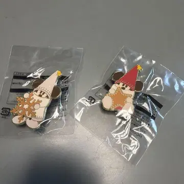 디즈니 통나무 던지기 핀 배지 2개 세트 링링링 2025