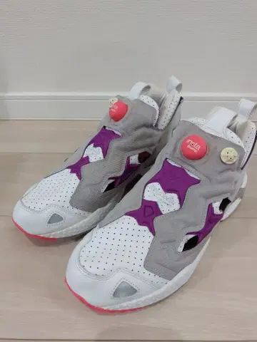 Instapump Fury 화이트/그레이/퍼플