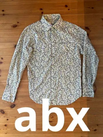 abx 꽃무늬 긴팔 셔츠