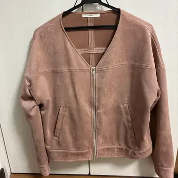 Cleopatric 노카라 자켓 핑크