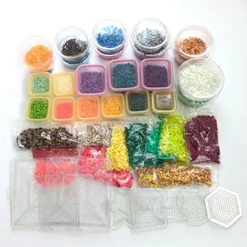 펄러비즈 세트 플레이트 포함