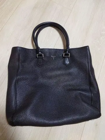 세라피안 다크 브라운 토트백