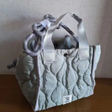 충전솜 퀼팅 바닥 넓은 미니 2way 백