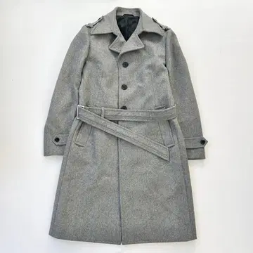컨디션 최상 에포카 우오모 캐시미어 트렌치코트 그레이 48