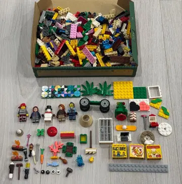 레고 LEGO 부품 600g 미니 피규어 5개 포함