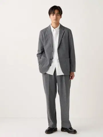 유니클로 컴포트 2B 자켓 셋업 수트 테일러드 자켓