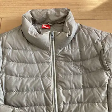 상쾌함! PUMA 그레이 다운 자켓