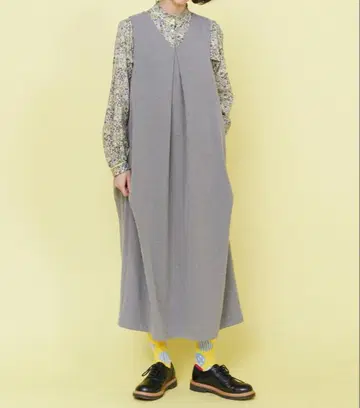 FRAPBOIS 투웨이 트윌 오버롤 스커트