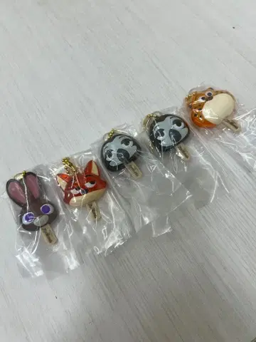 주토피아 아이스캔디 참 5개 세트