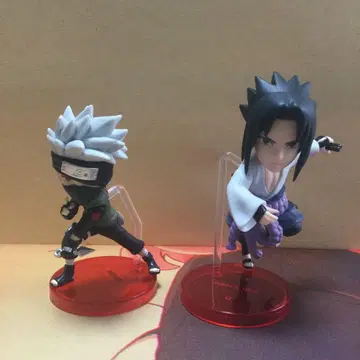 나루토 월드 컬렉션 사스케 카카시 피규어