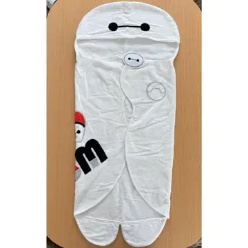 디즈니 리조트 베이맥스 후드 부착 타월