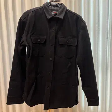 WELL MADE 68 블랙 플리스 셔츠 자켓 XL
